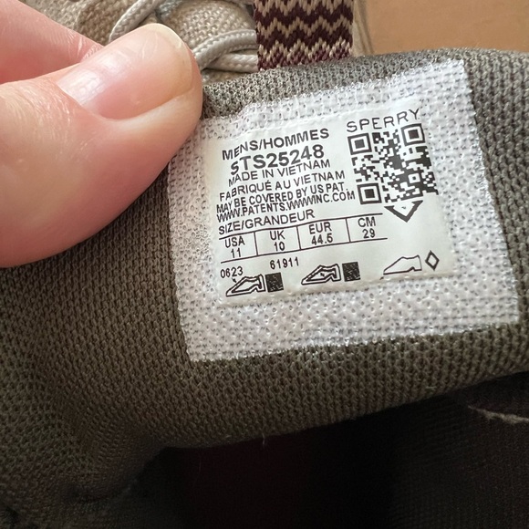 Sperry Men’s Striper Storm Hiker Sneaker Boot size 11 - Picture 7 of 7